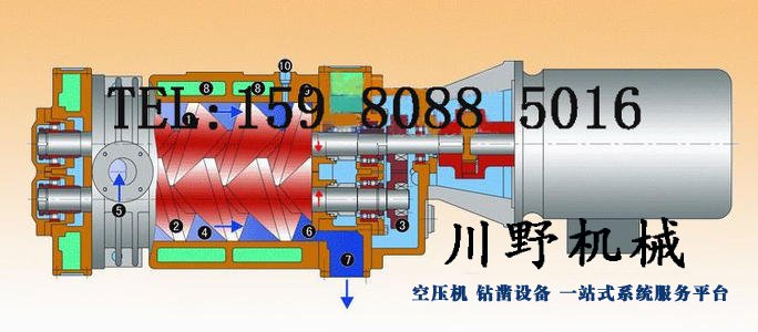 开山VP55-40螺杆真空泵(图1) 开山VP55-40螺杆真空泵(图1)